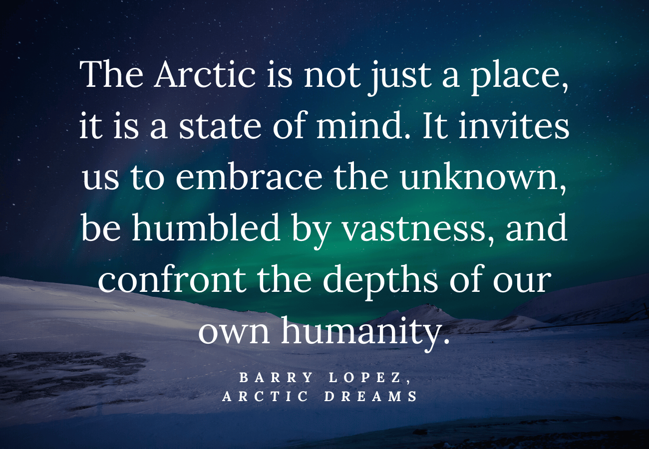 Arctic Dreams Quote