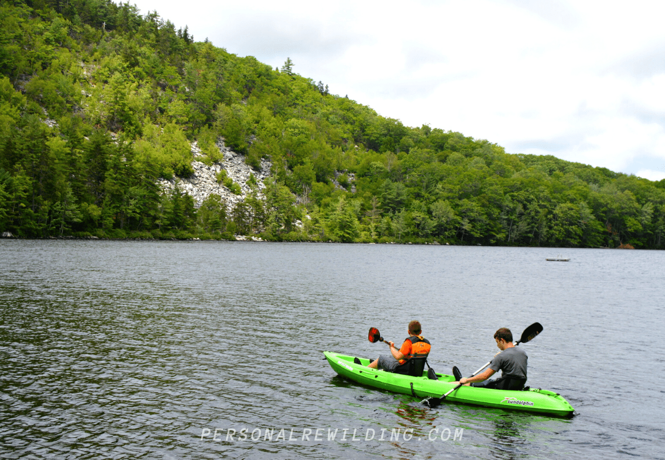 Tandem Kayaks - learning to kayak as a team