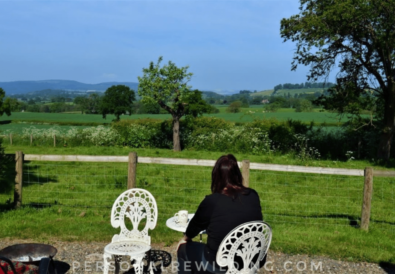 Drink your morning coffee outside! The surprising benefits of drinking a cup in nature.
