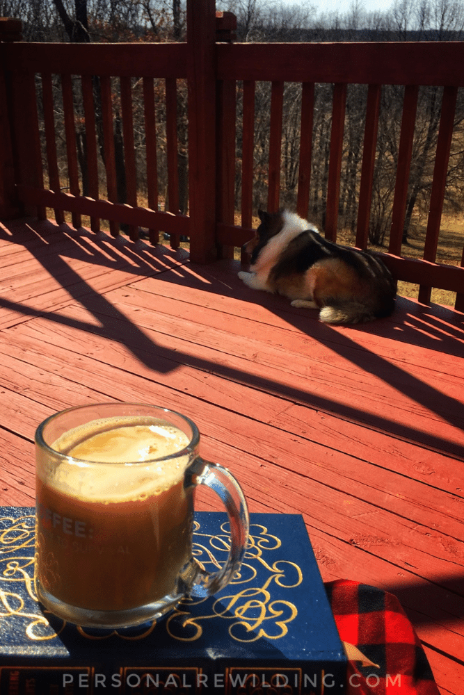 Take Your Morning Coffee Outside - the benefits of drinking your morning coffee in nature...