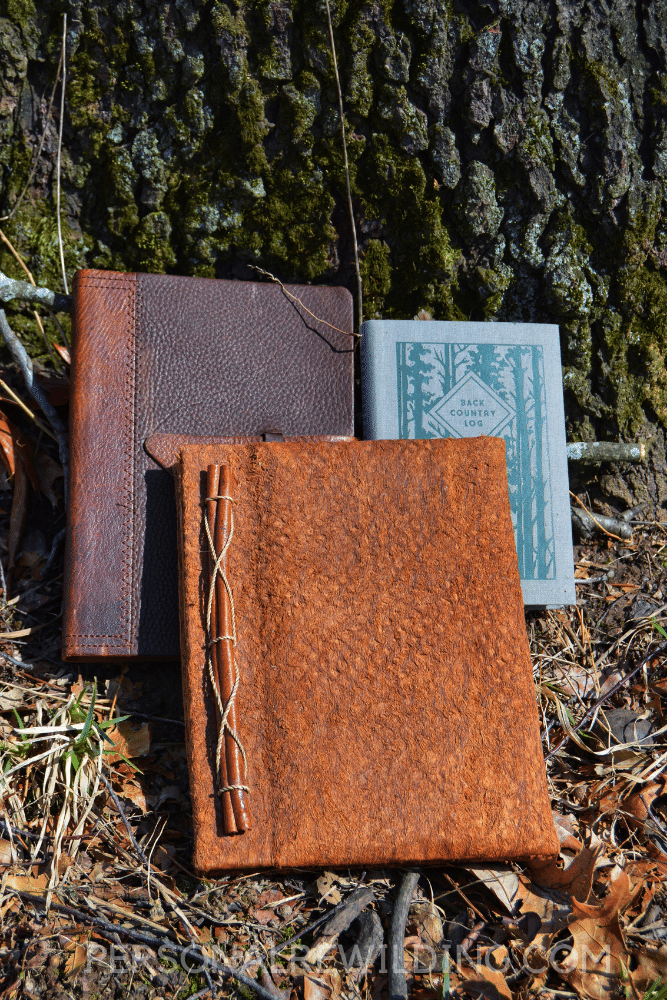 Nature Journals are a great way to connect with nature and become mindful of details in the moment.