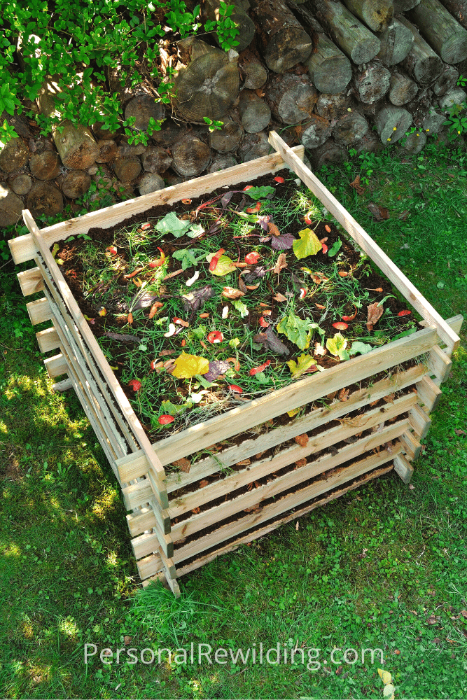 Compost Your Organic Waste - 20 Sustainable Living Ideas from PersonalRewilding.com
